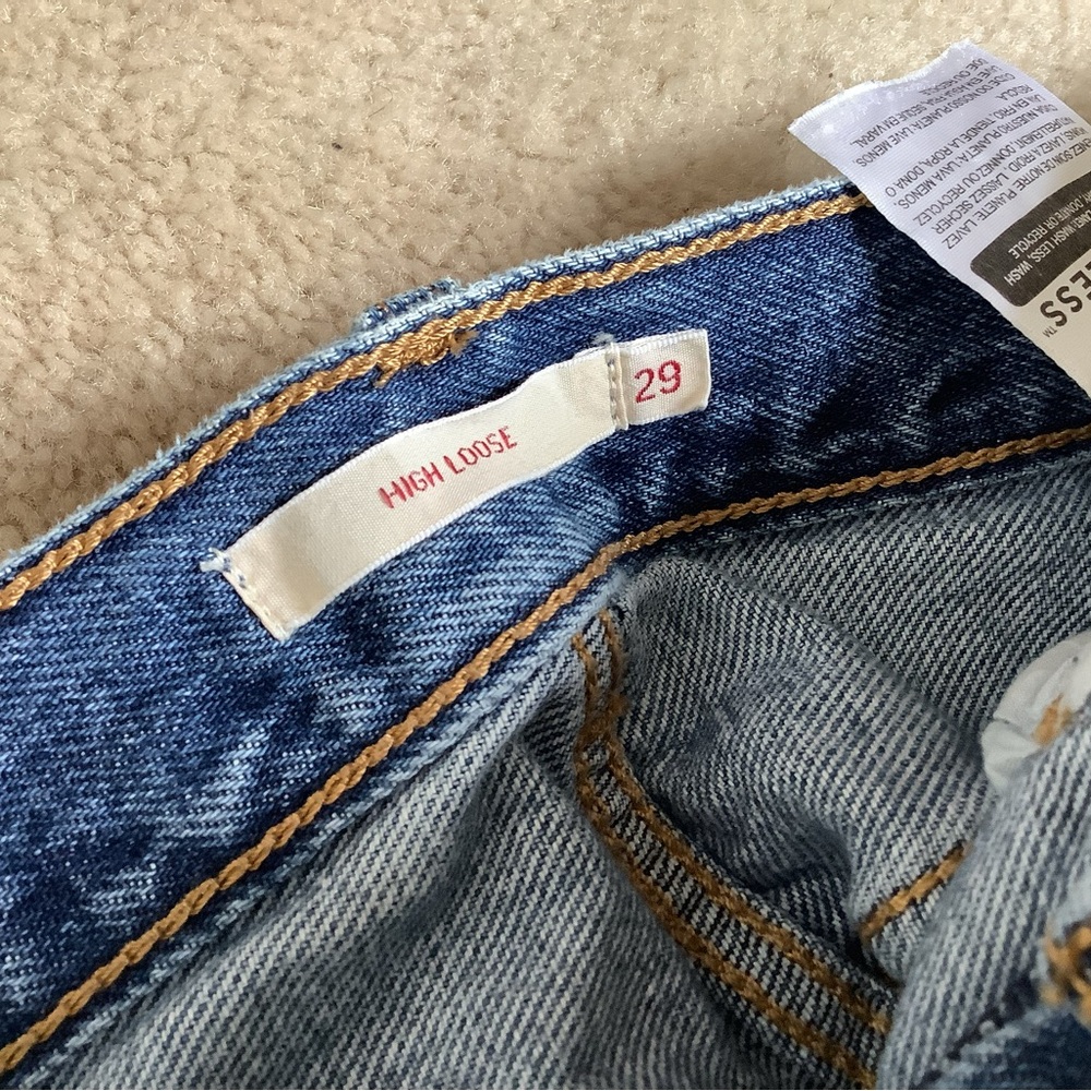 Levi’s Premium  High Loose 29, Capital E tag